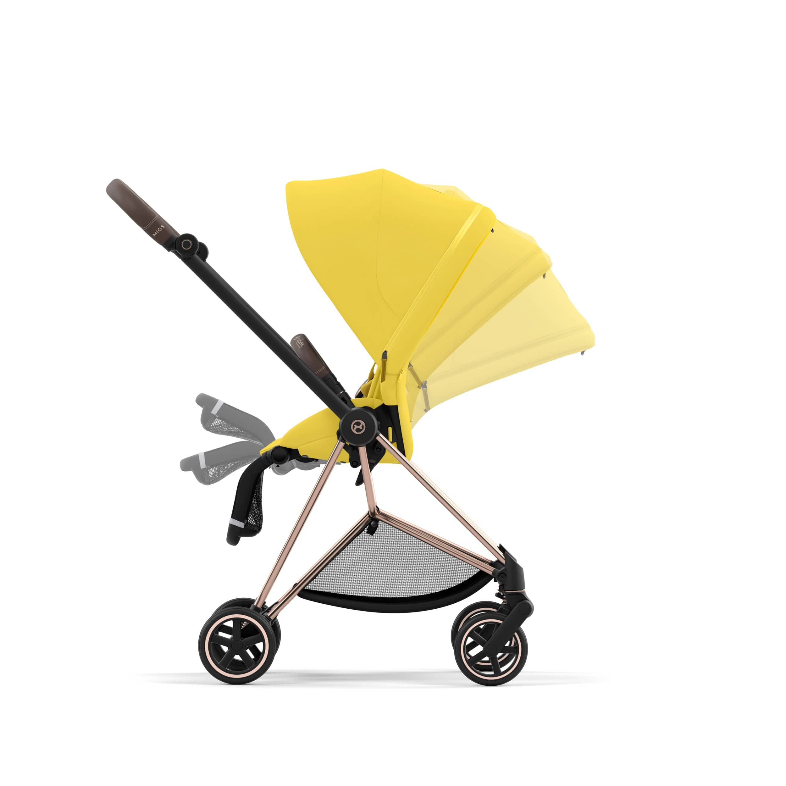 Cybex Mios 3 Complete Stroller - Rose Gold - Image 26