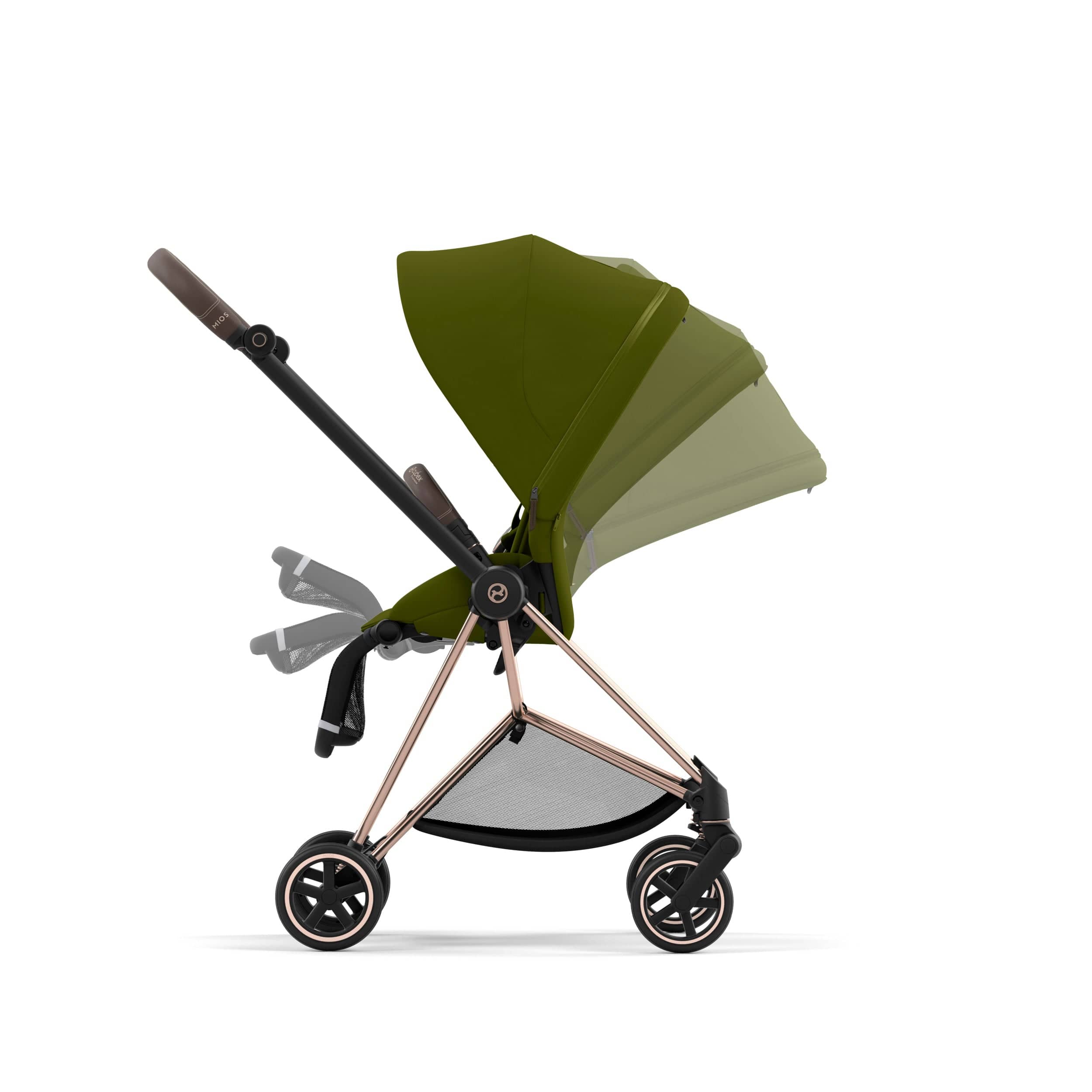 Cybex Mios 3 Complete Stroller - Rose Gold - Image 38