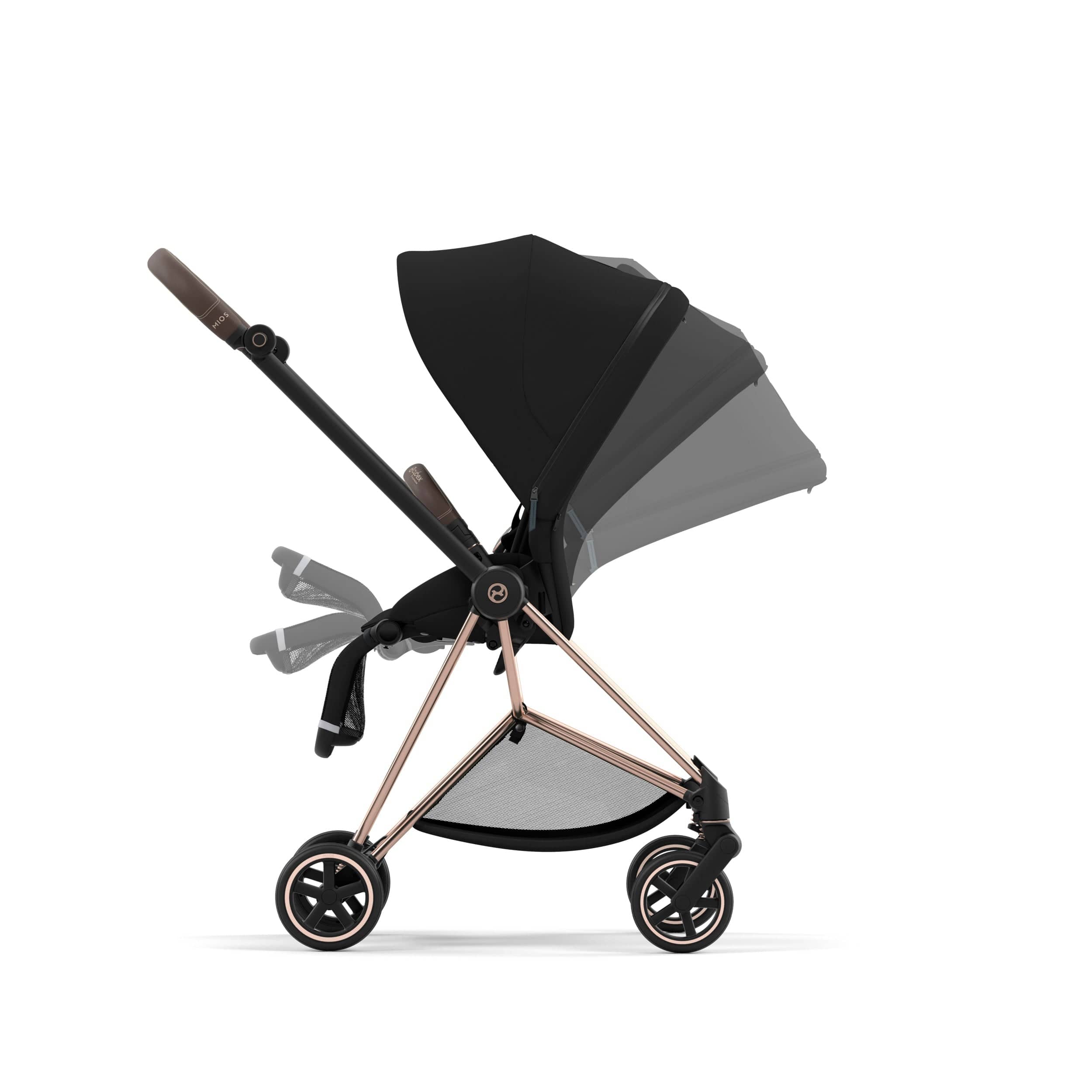 Cybex Mios 3 Complete Stroller - Rose Gold - Image 66
