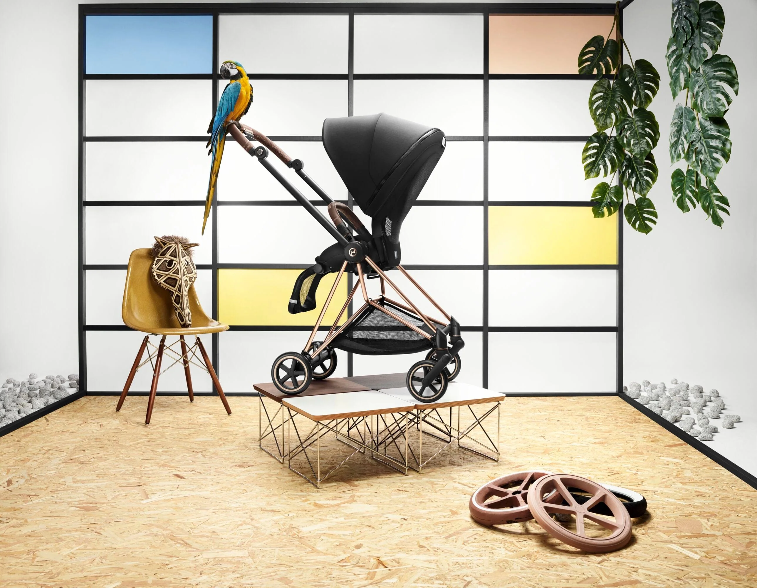 Cybex Mios 3 Complete Stroller - Rose Gold - Image 70