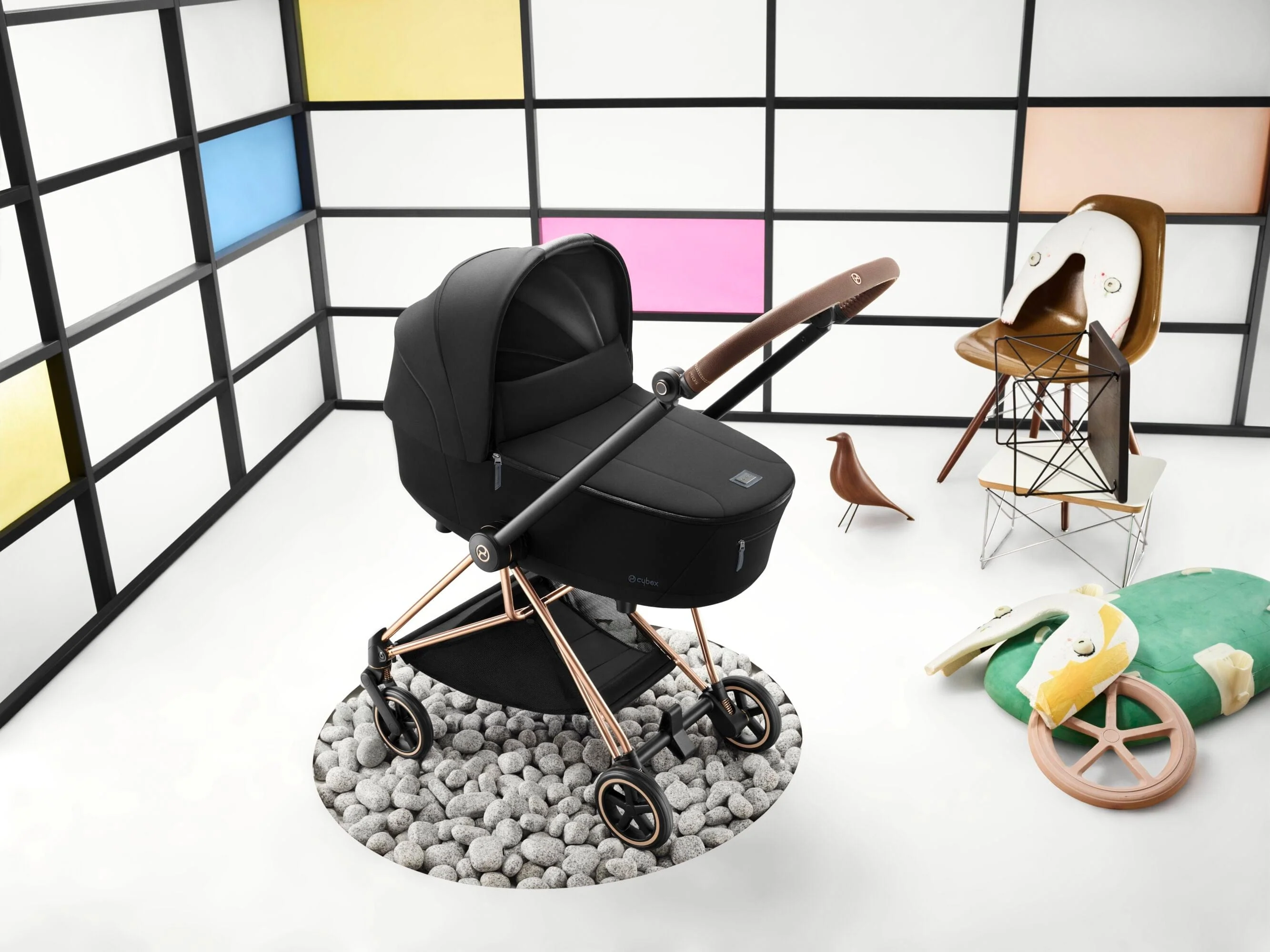 Cybex Mios 3 Complete Stroller - Rose Gold - Image 71
