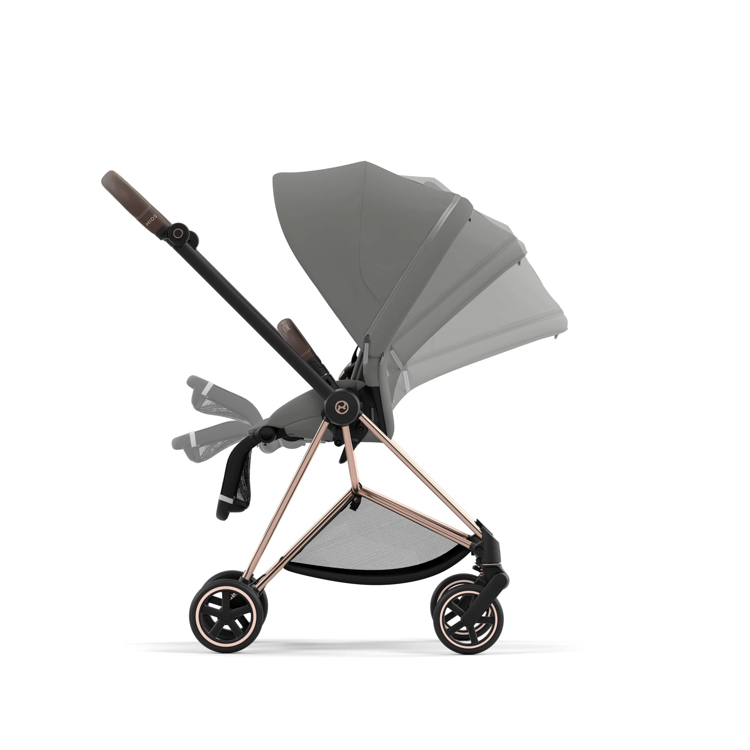 Cybex Mios 3 Complete Stroller - Rose Gold - Image 8