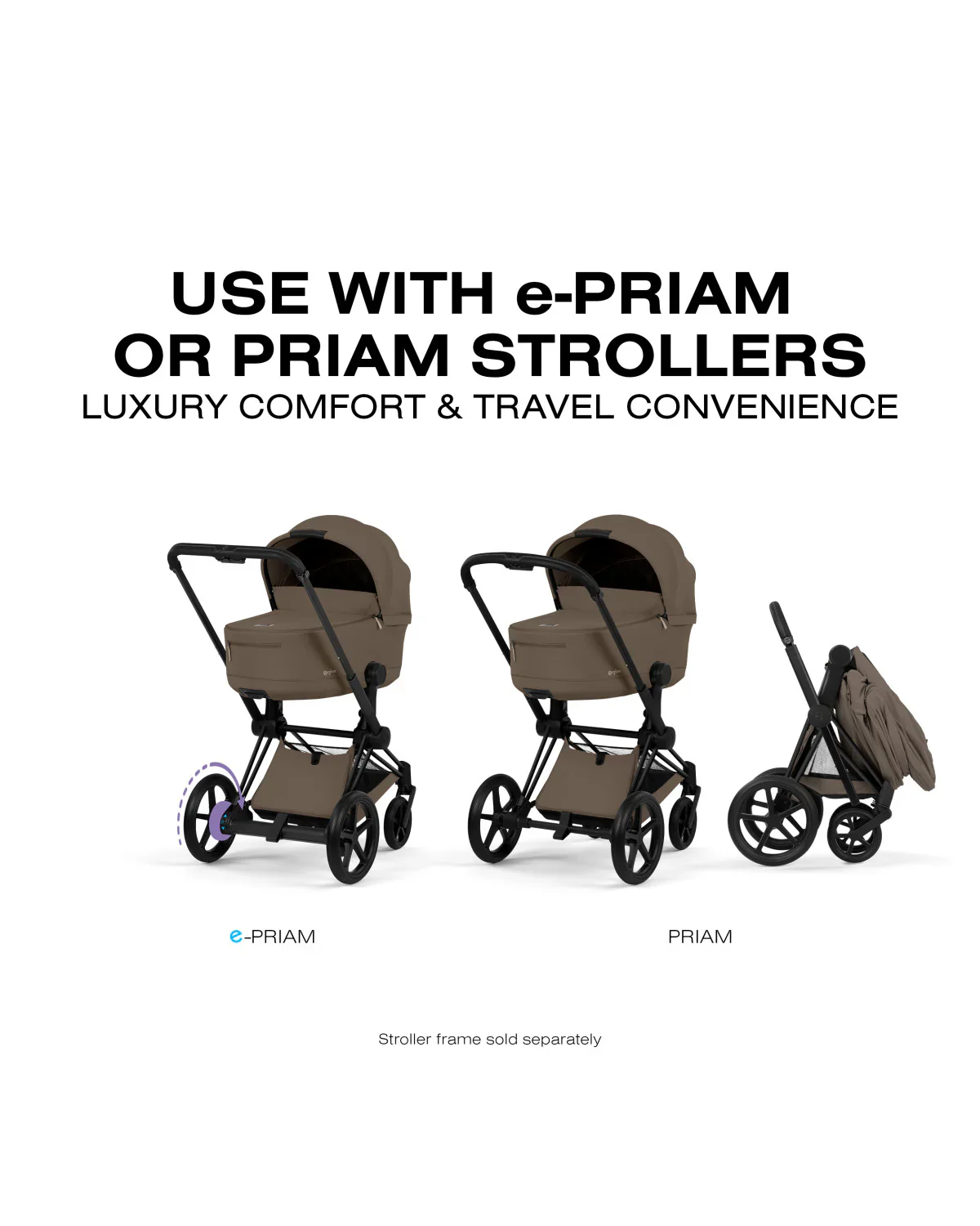 Cybex PRIAM Fold Lux Carry Cot - Image 5