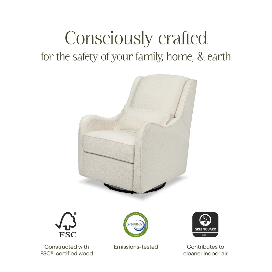 Devon Recliner and Swivel Glider - Image 3