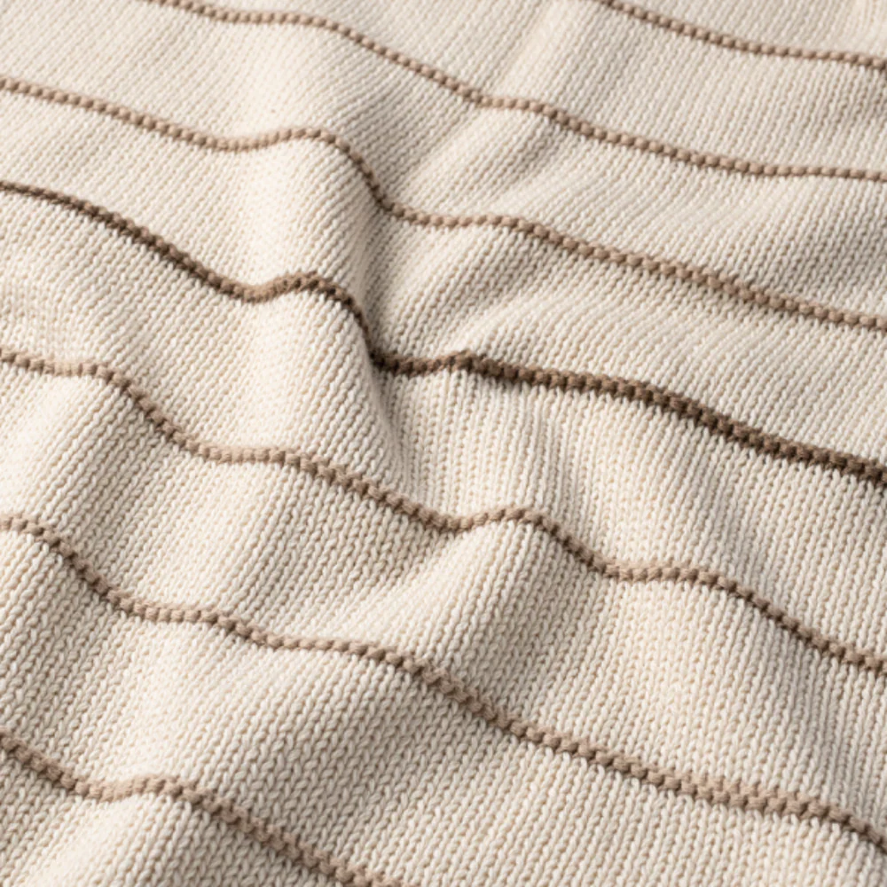 Domani Home Bande Blanket Linen - Image 3