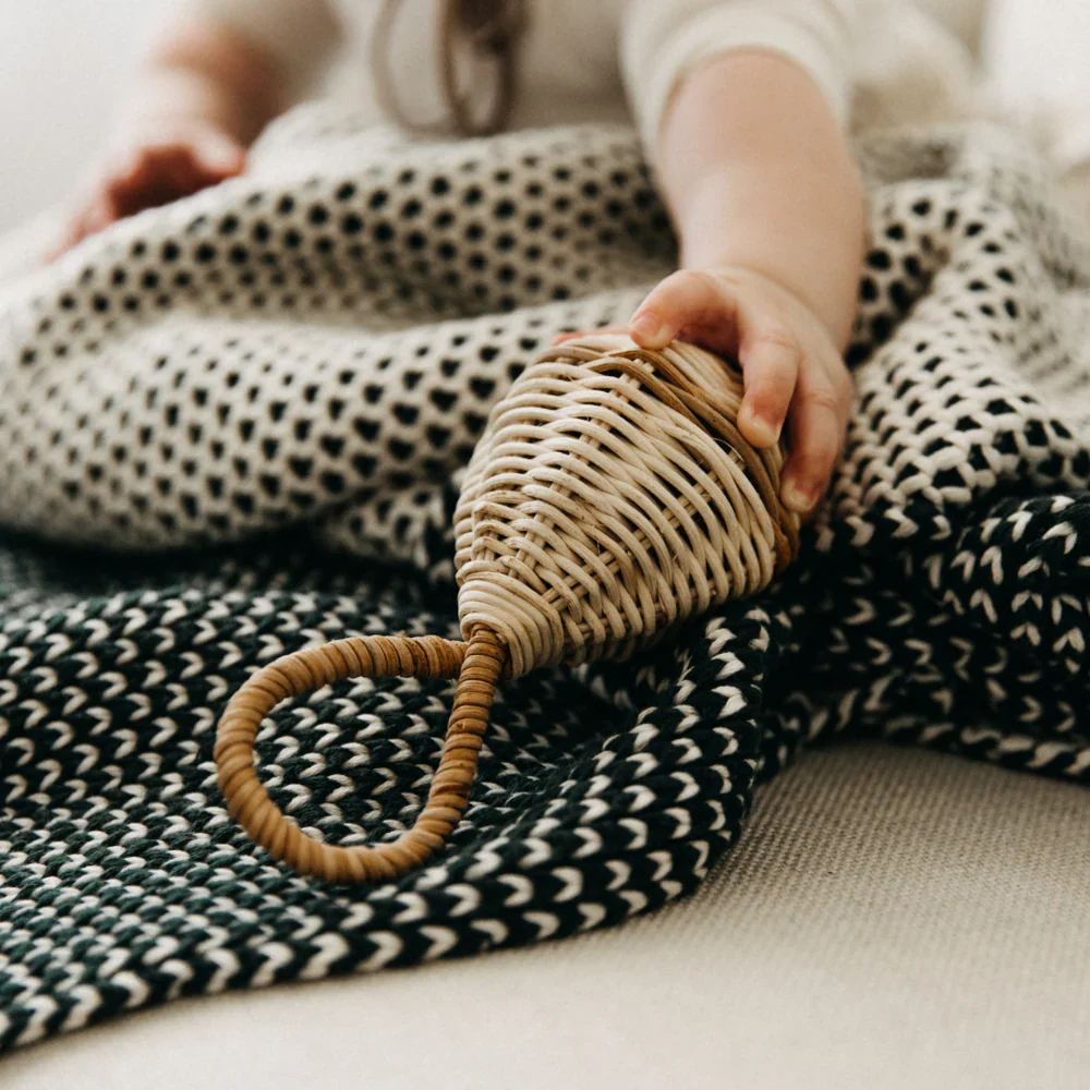 Domani Home Honeycomb Forest Baby Blanket - Image 3