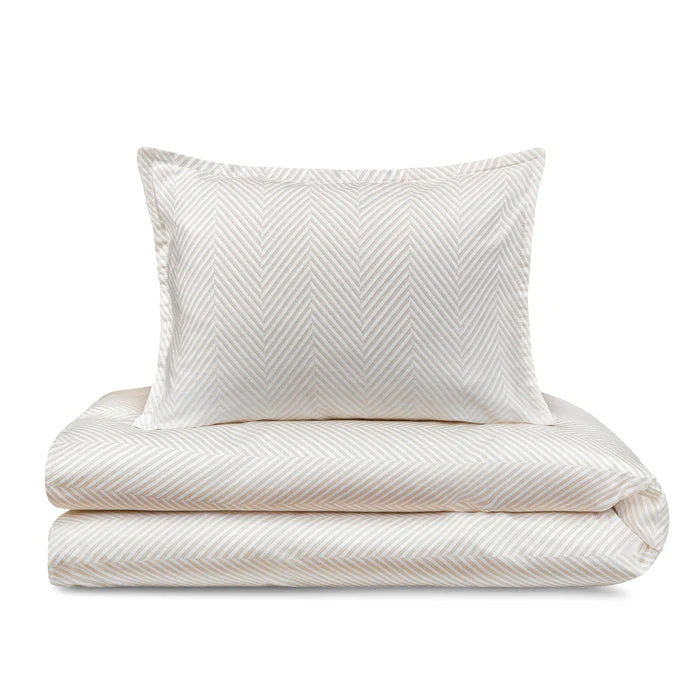 Domani Home Leze Taupe Crib Sheet