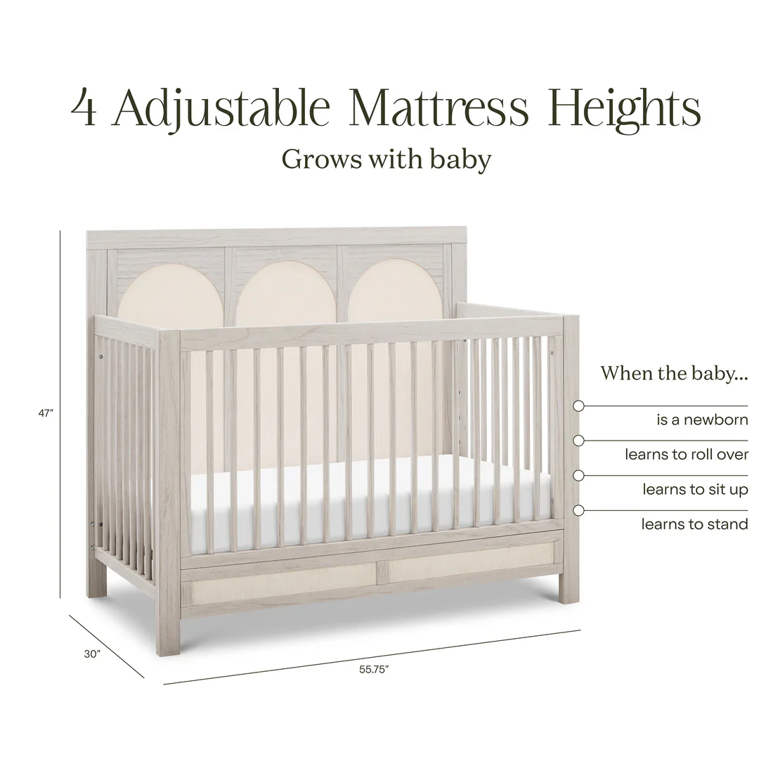 Namesake Eloise 4 in 1 Convertible Crib - Image 41