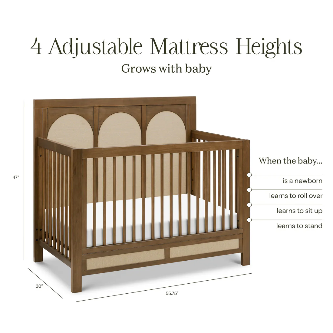 Namesake Eloise 4 in 1 Convertible Crib - Image 55