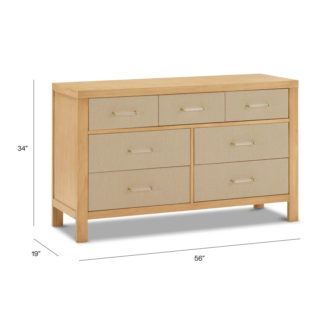 Eloise 7 Drawer Assembled Dresser - Image 6
