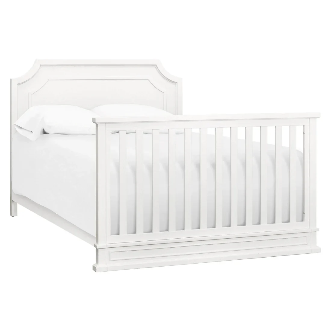 Emma Regency 4 in 1 Convertible Crib in Warm White - Image 4