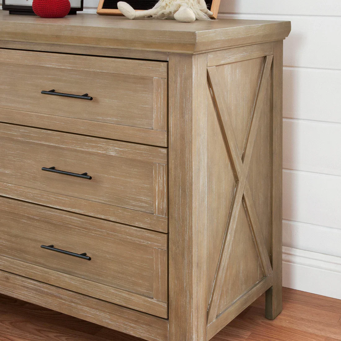 Monogram Emory Farmhouse 6 Drawer Dresser - Image 3