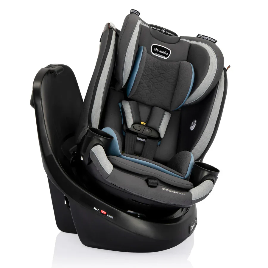 Evenflo Revolve360 Slim 2 in 1 Rotational Car Seat - Image 4