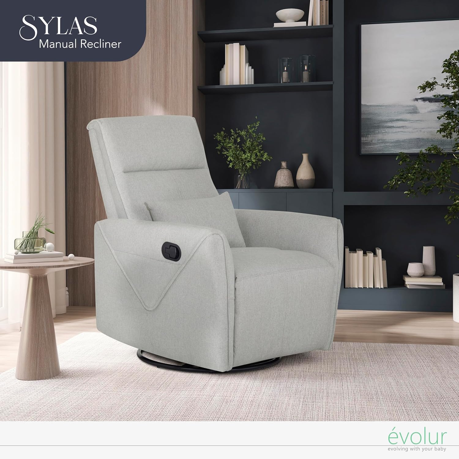 Evolur Sylas Glider Recliner - Image 11