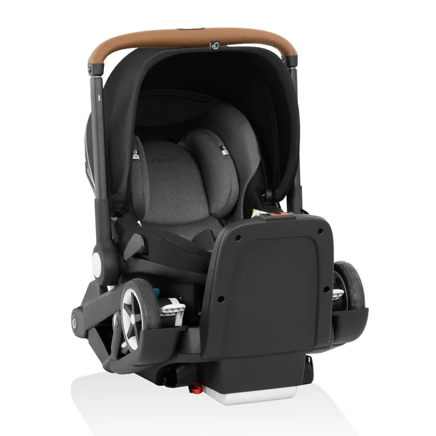 Evenflo Shyft DualRide Infant Car Seat Stroller Combo with Carryall Storage & Extended Canopy - Image 16