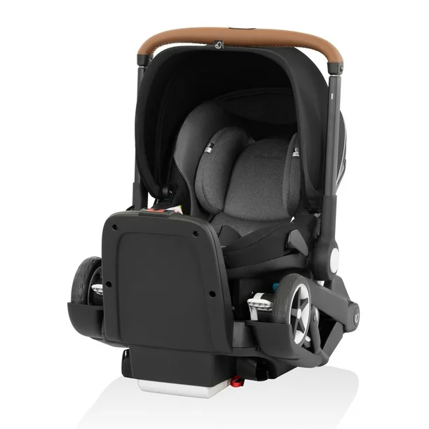 Evenflo Shyft DualRide Infant Car Seat Stroller Combo with Carryall Storage & Extended Canopy - Image 17