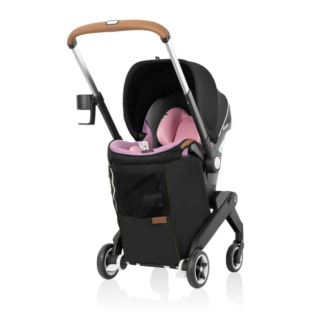 Evenflo Shyft DualRide Infant Car Seat Stroller Combo with Carryall Storage & Extended Canopy - Image 21
