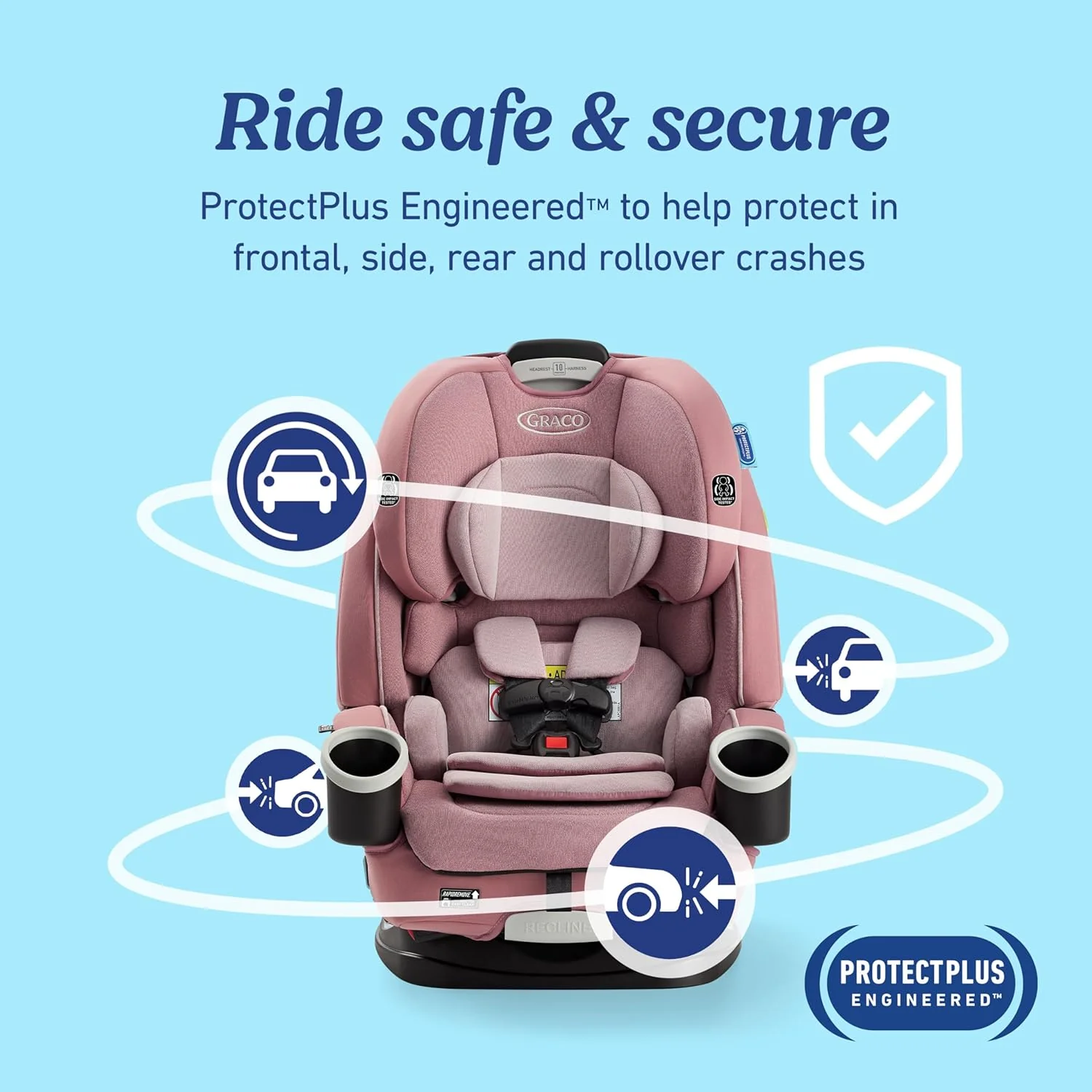 Graco 4Ever DLX 4 in 1 Convertible Car Seat - Image 16
