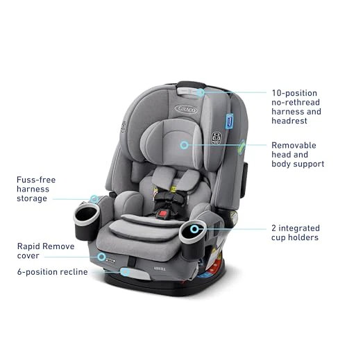 Graco 4Ever DLX 4 in 1 Convertible Car Seat - Image 9