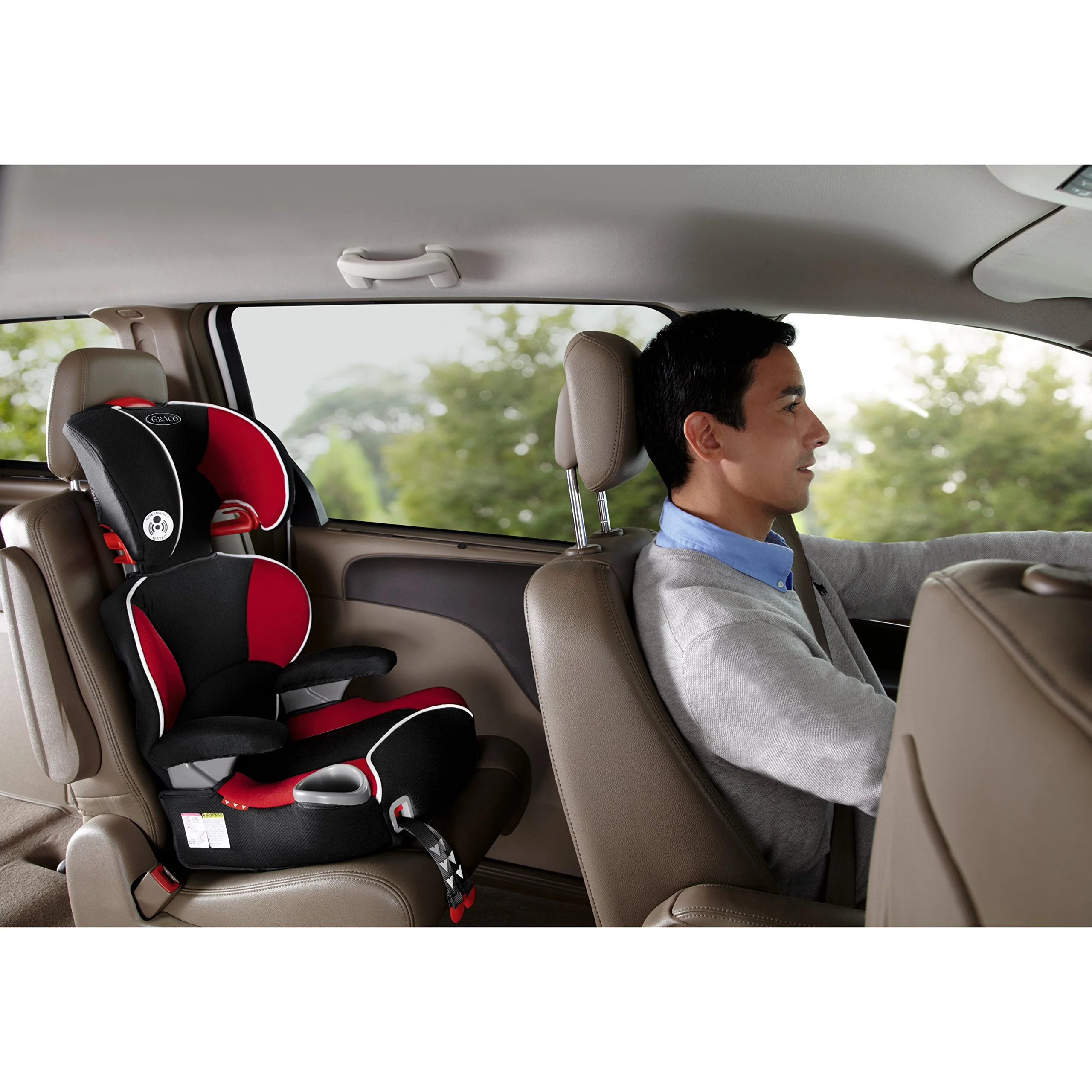 Graco Affix Highback Booster Seat with Latch System, Atomic - Image 8