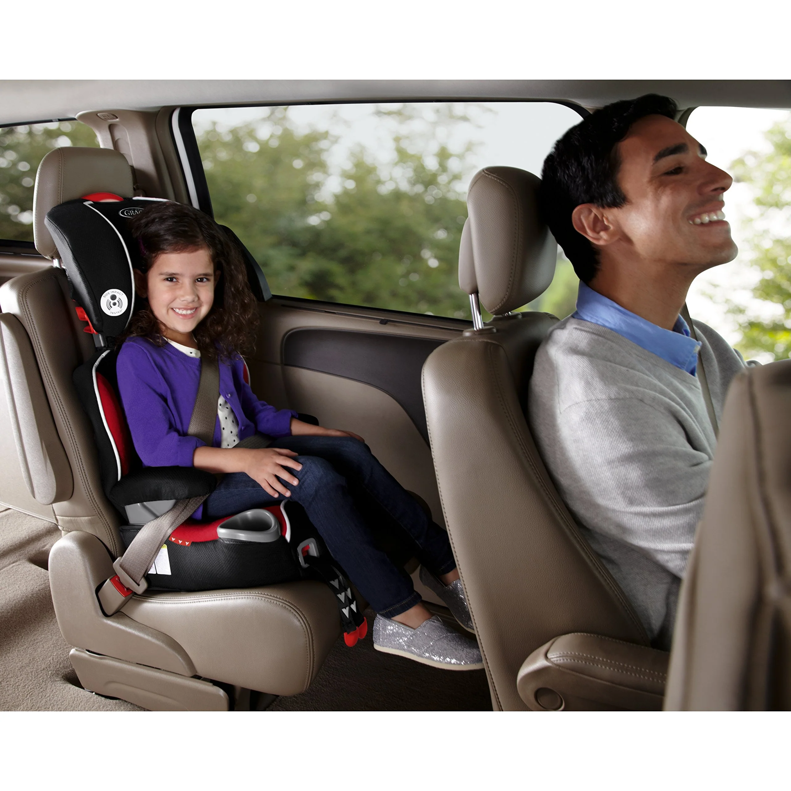 Graco Affix Highback Booster Seat with Latch System, Atomic - Image 9