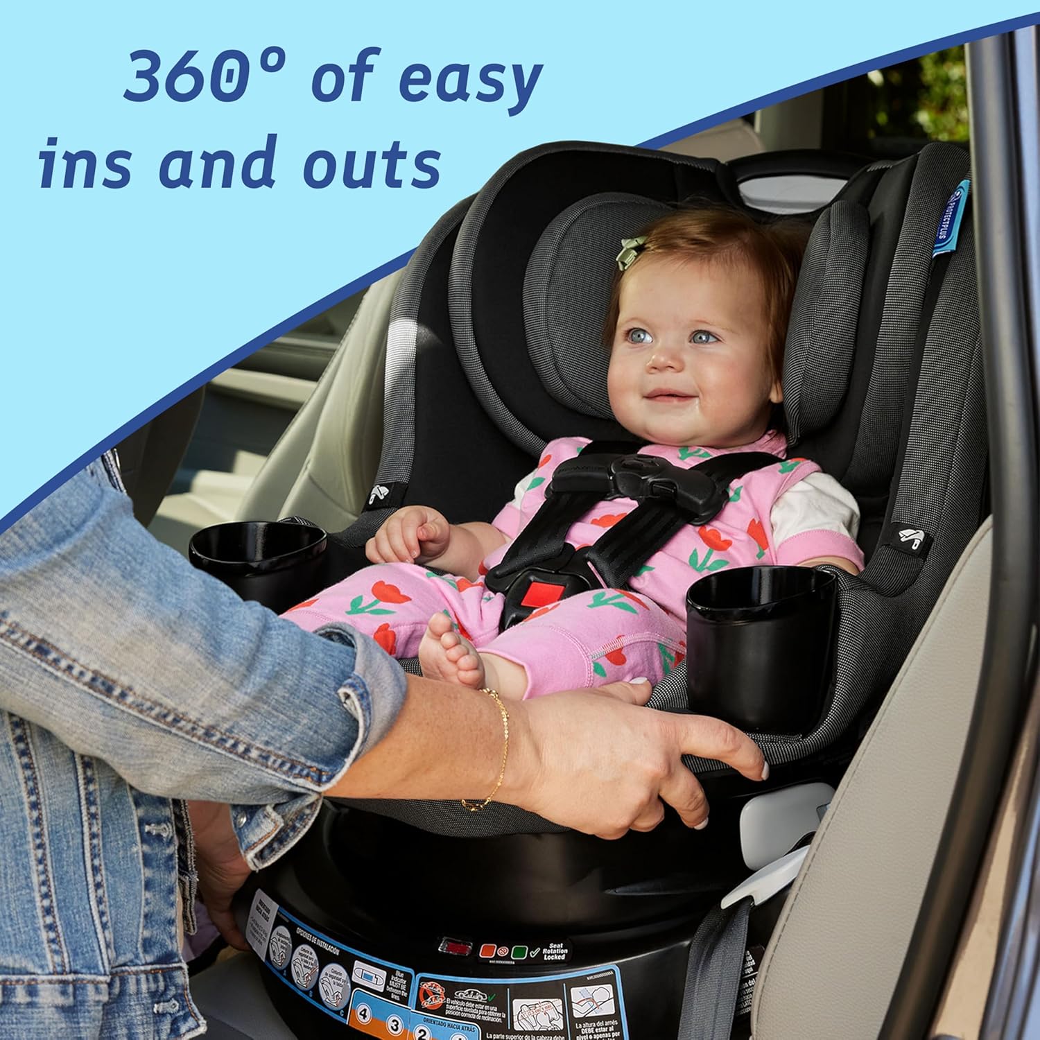 Graco EasyTurn 360 2 in 1 Convertible Car Seat - Image 14