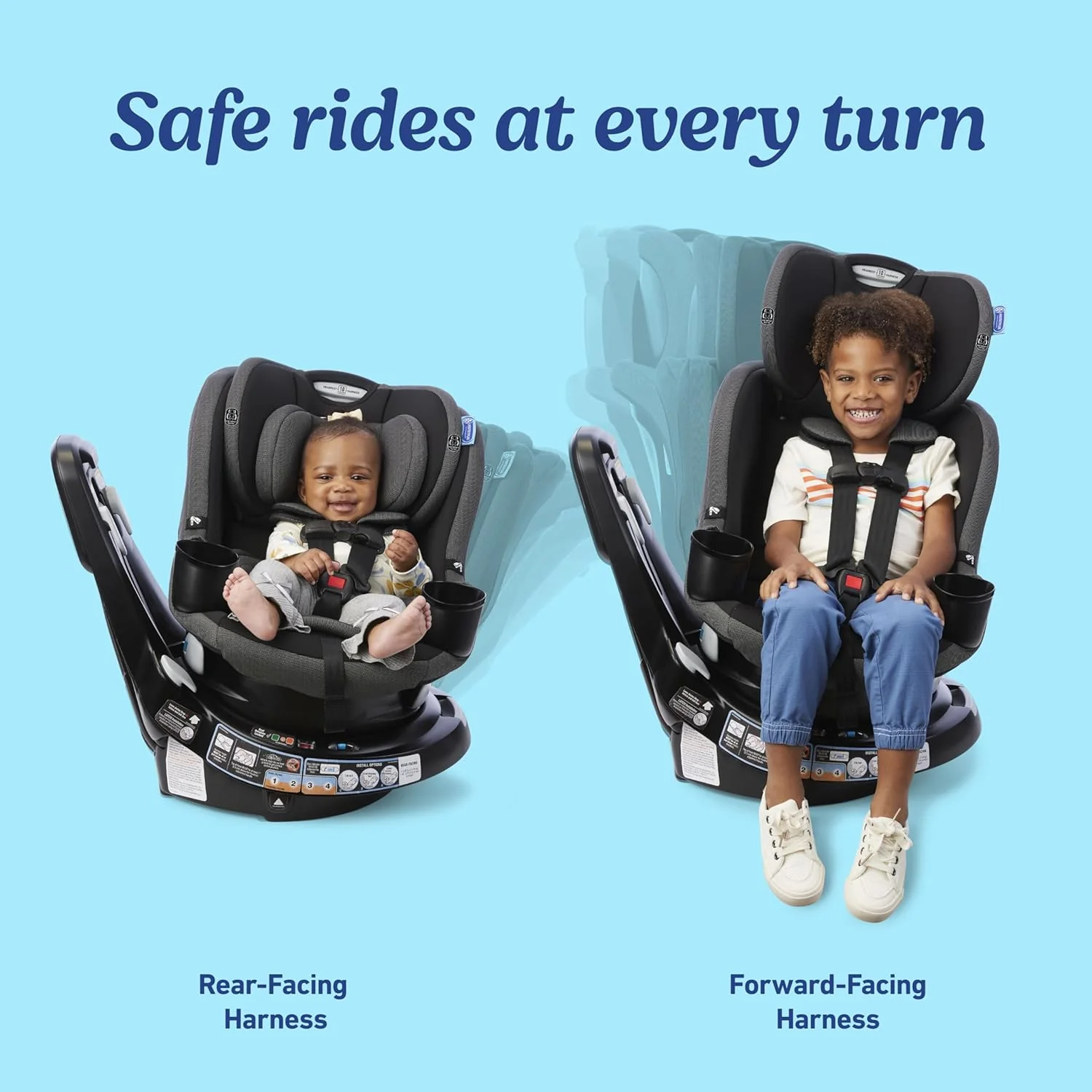 Graco EasyTurn 360 2 in 1 Convertible Car Seat - Image 3