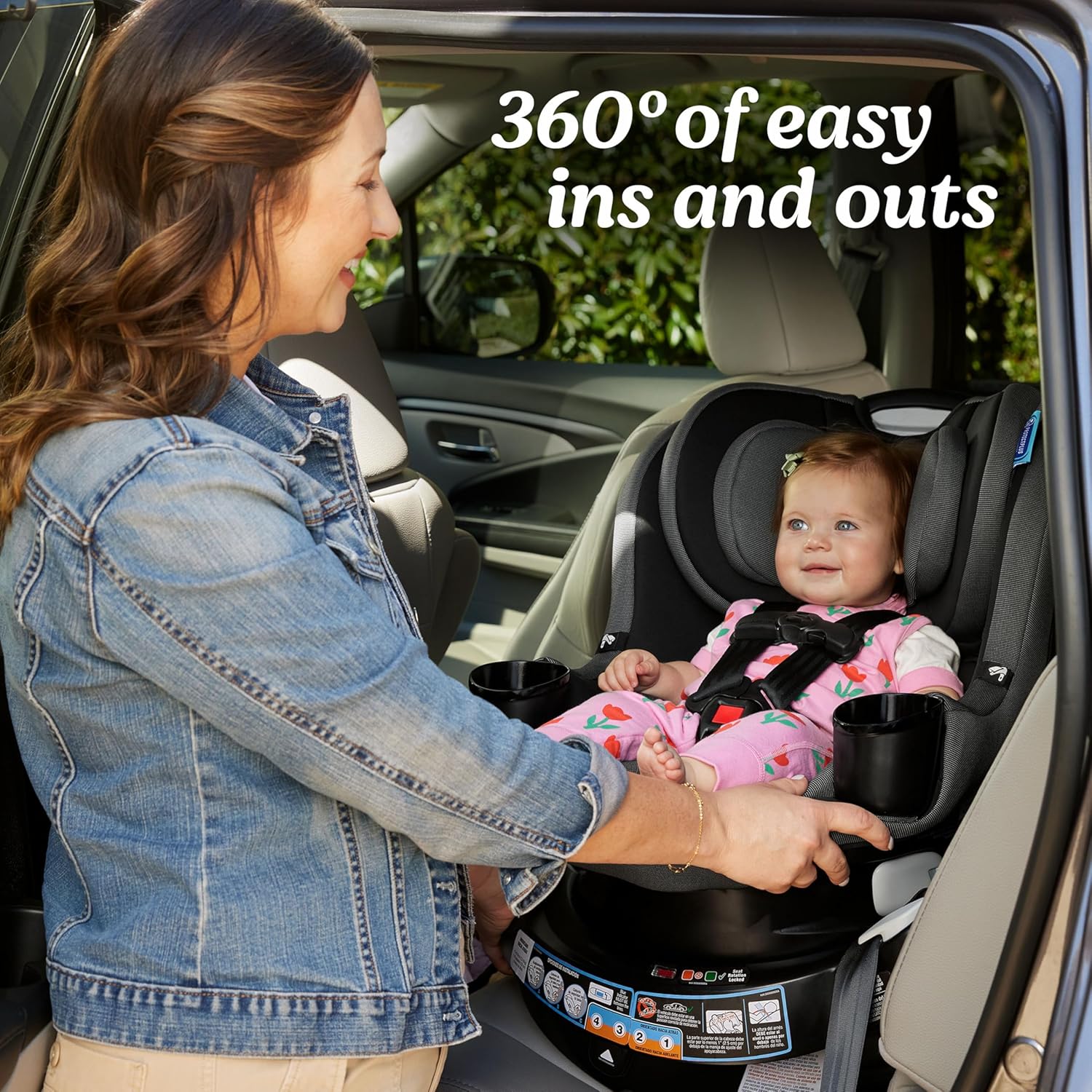 Graco EasyTurn 360 2 in 1 Convertible Car Seat - Image 4
