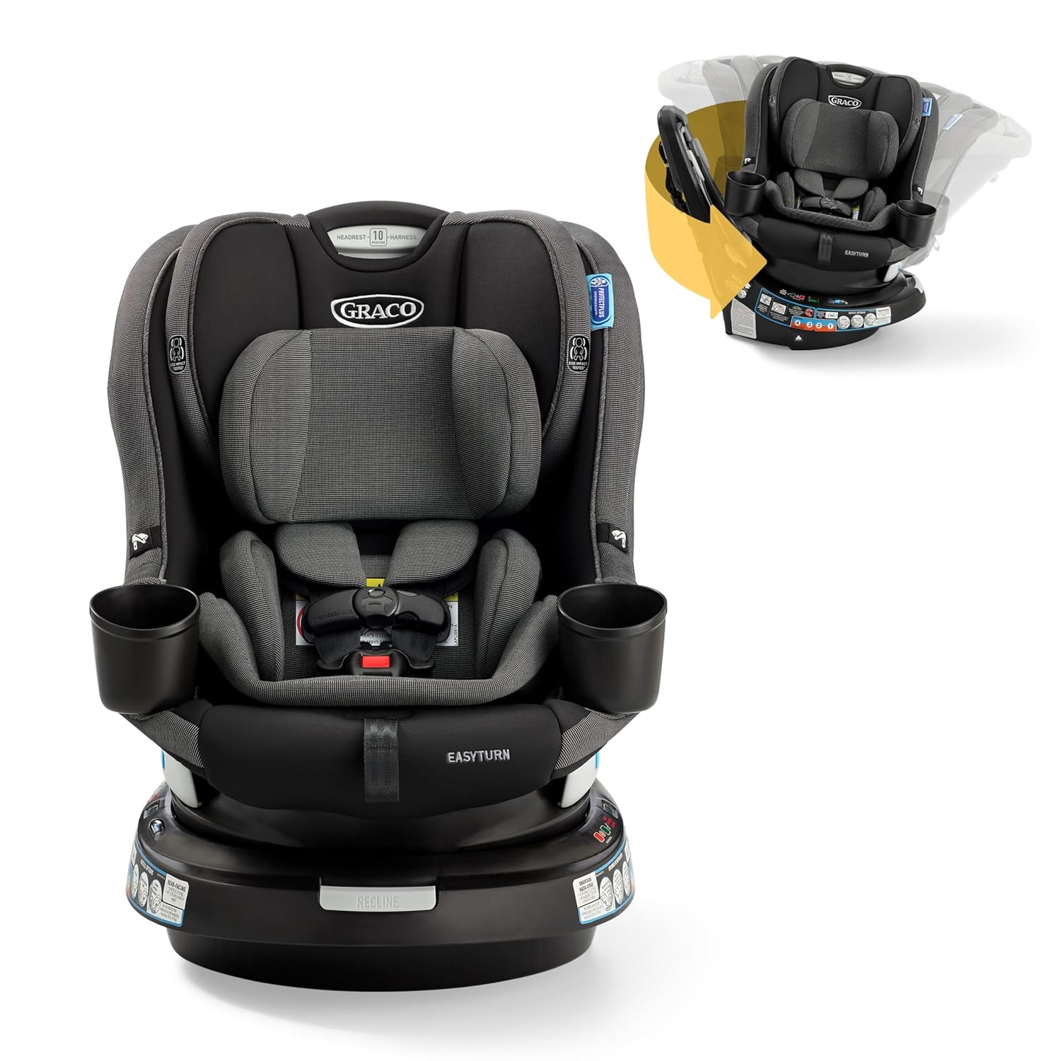 Graco EasyTurn 360 2 in 1 Convertible Car Seat - Image 8