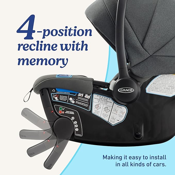 Graco On The Go MAX Infant Car Seat in Ace - Image 6