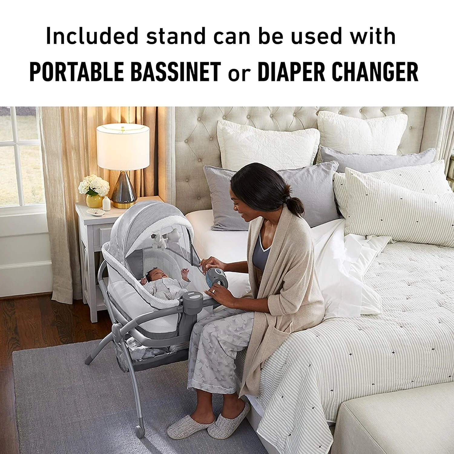 Graco® Pack ‘n Play® Day2Dream™ Bassinet Deluxe Playard - Image 4