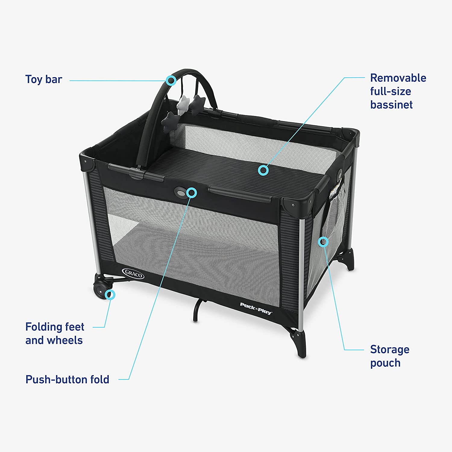 Graco Pack & Play On The Go Playard Kaden - Image 6