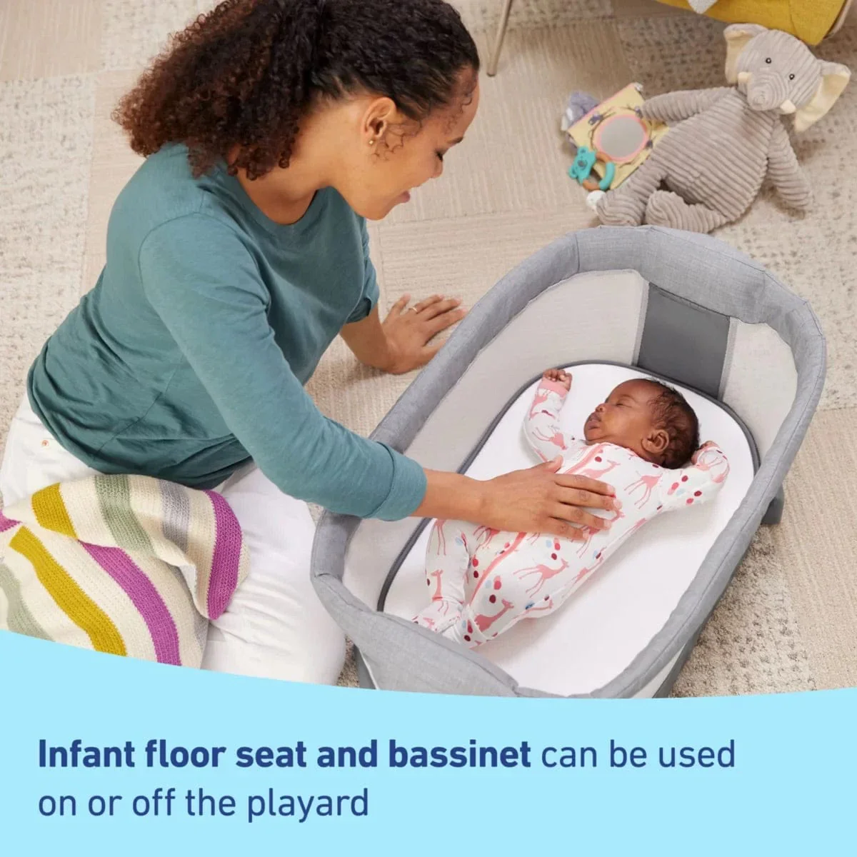 Graco Pack 'n Play Sit 'N Grow Playard in Lenny - Image 6