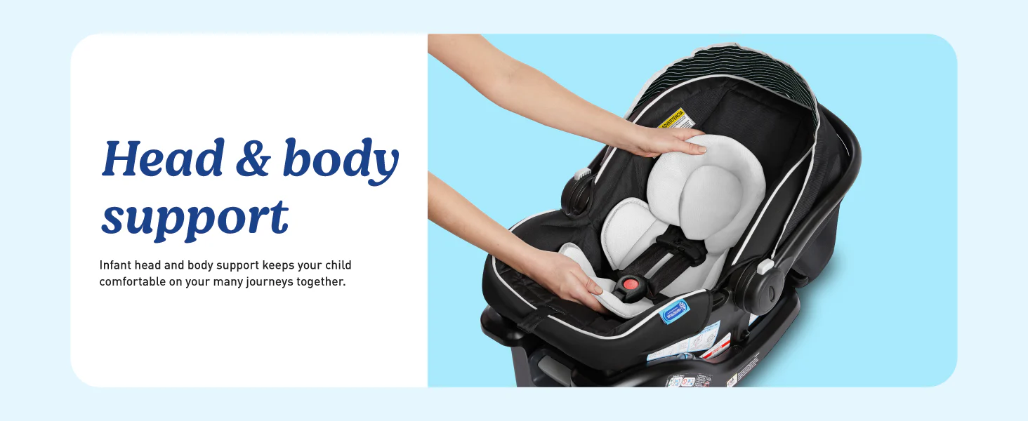 Graco SnugRide Lite LX Infant Car Seat in Studio - Image 5