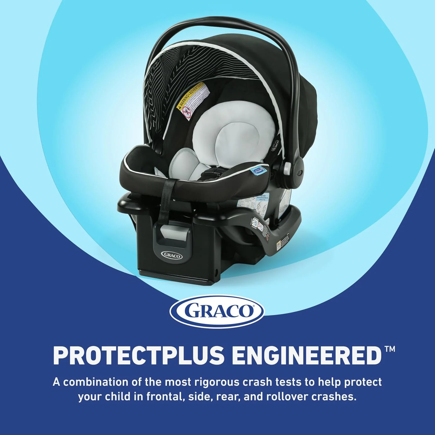 Graco SnugRide Lite LX Infant Car Seat in Studio - Image 8