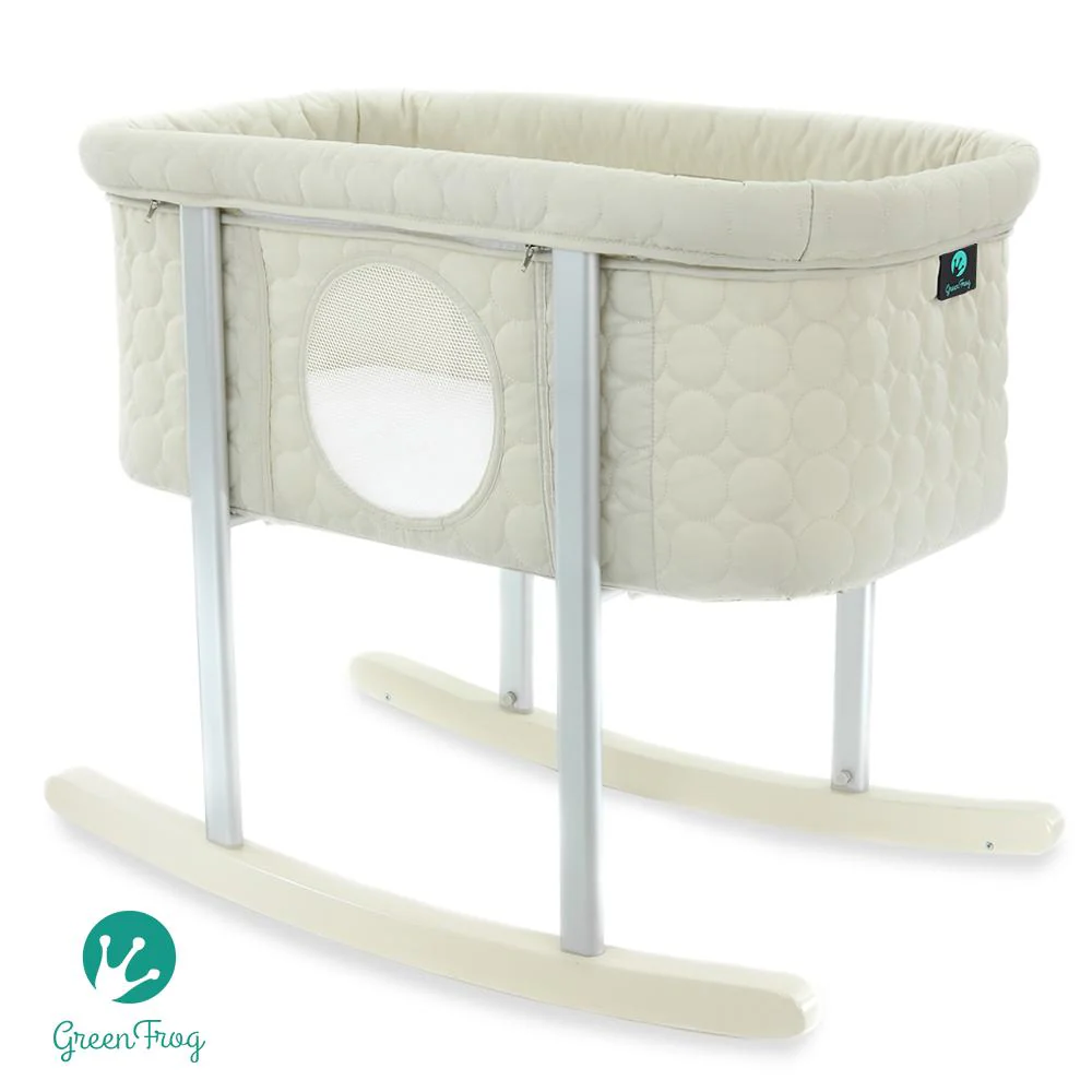 Green Frog Lily Bassinet - Image 7