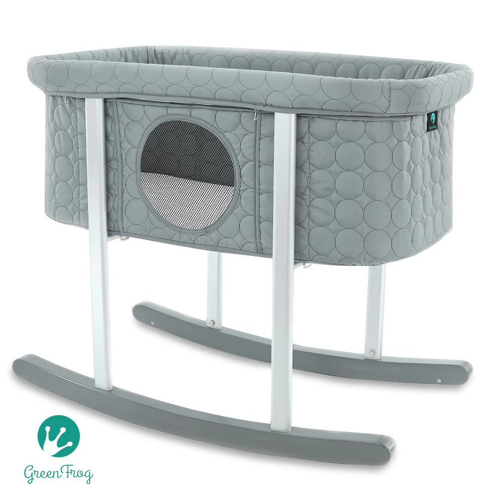 Green Frog Lily Bassinet - Image 8
