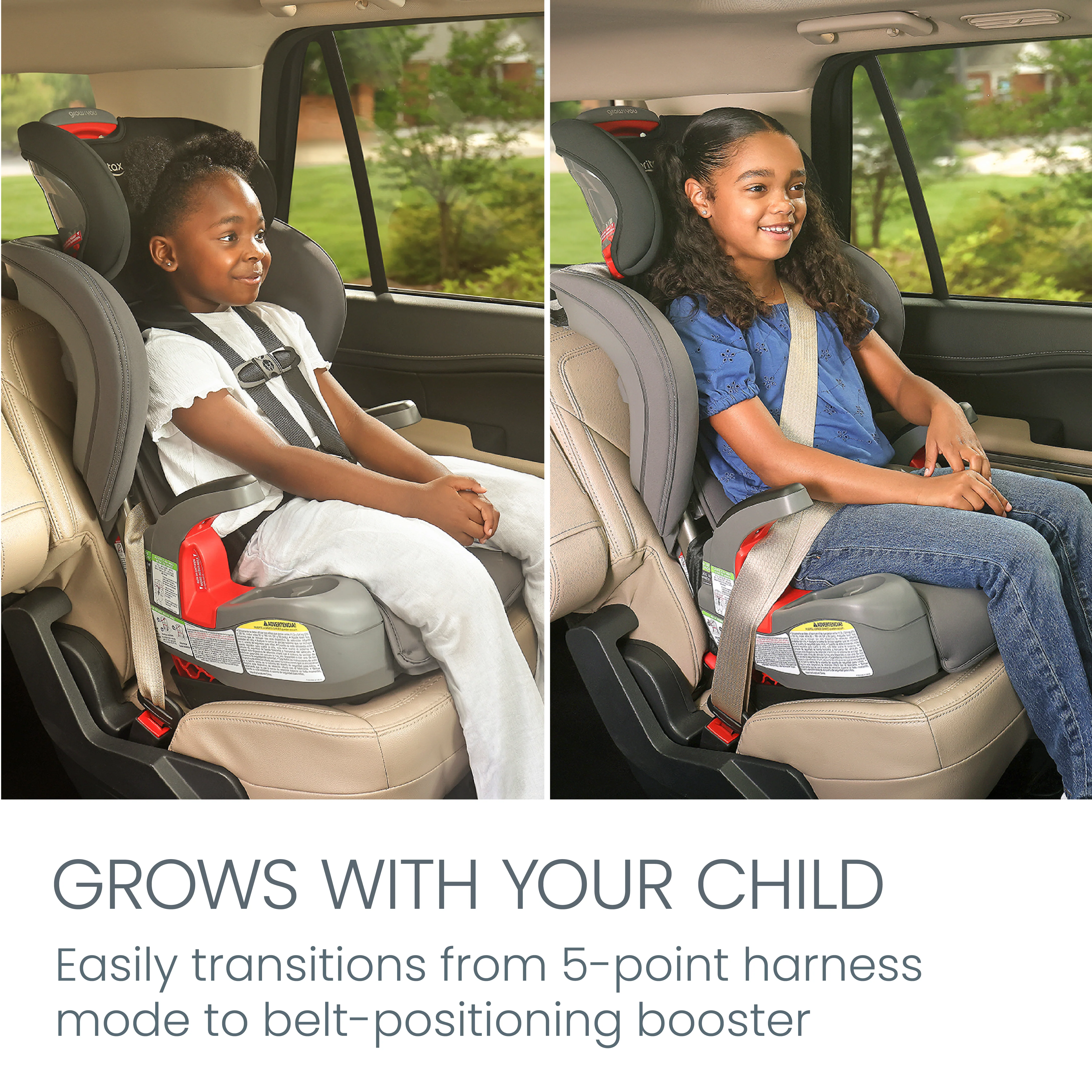 Grow With You™ ClickTight® Harness 2 Booster Car Seat with 2 in 1 Design - Image 5