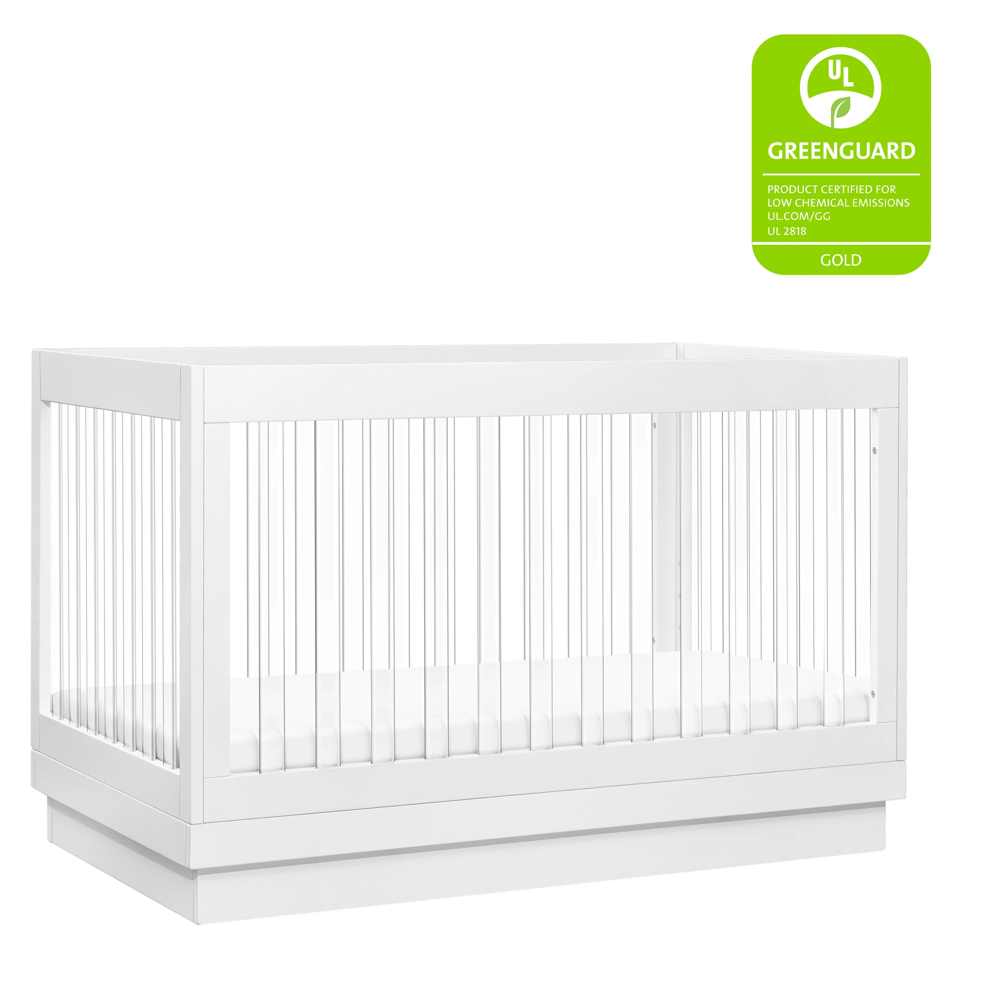 Babyletto Harlow Acrylic 3 in 1 Convertible Crib - Image 6