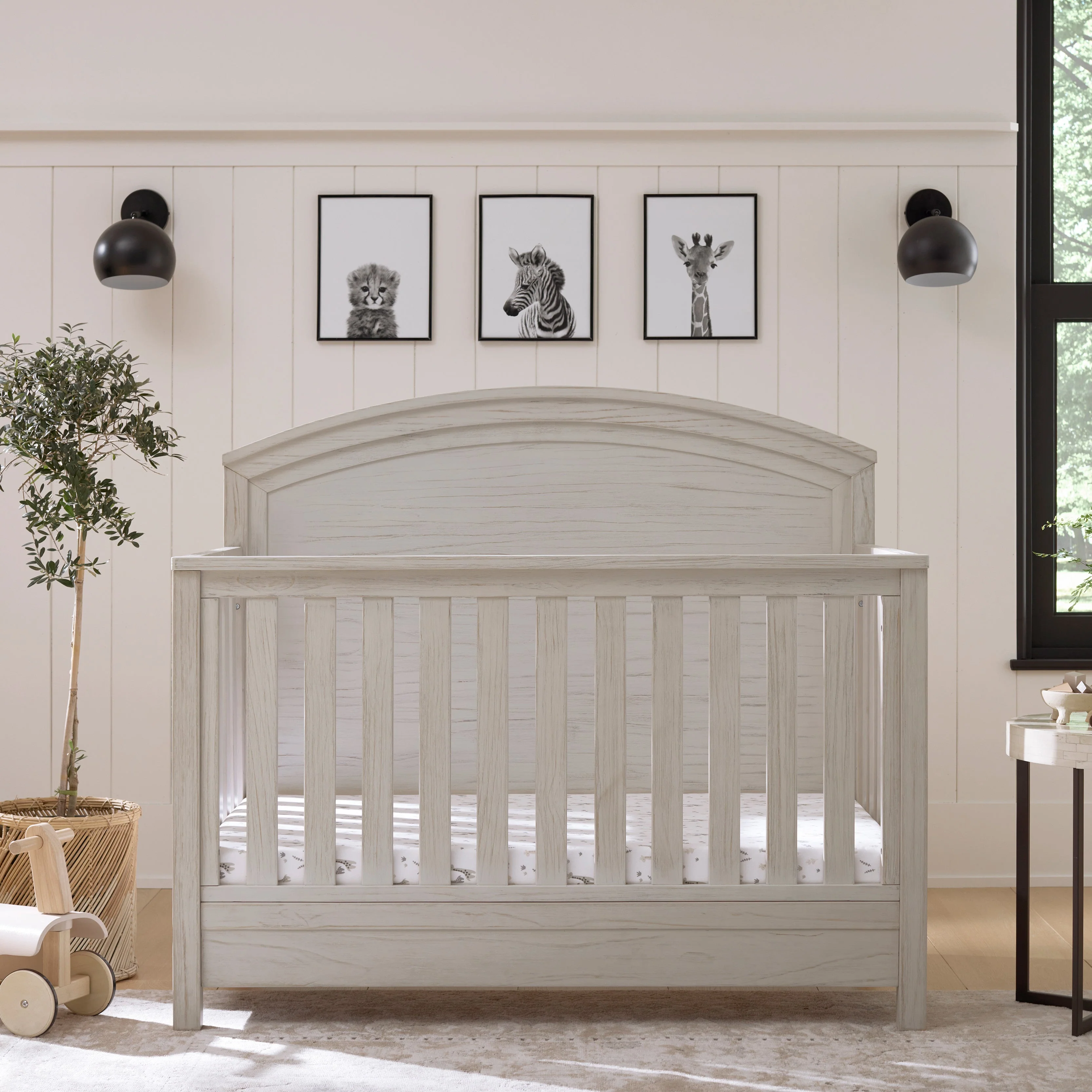 Monogram by Namesake Hemsted 4 in 1 Convertible Crib - Image 3