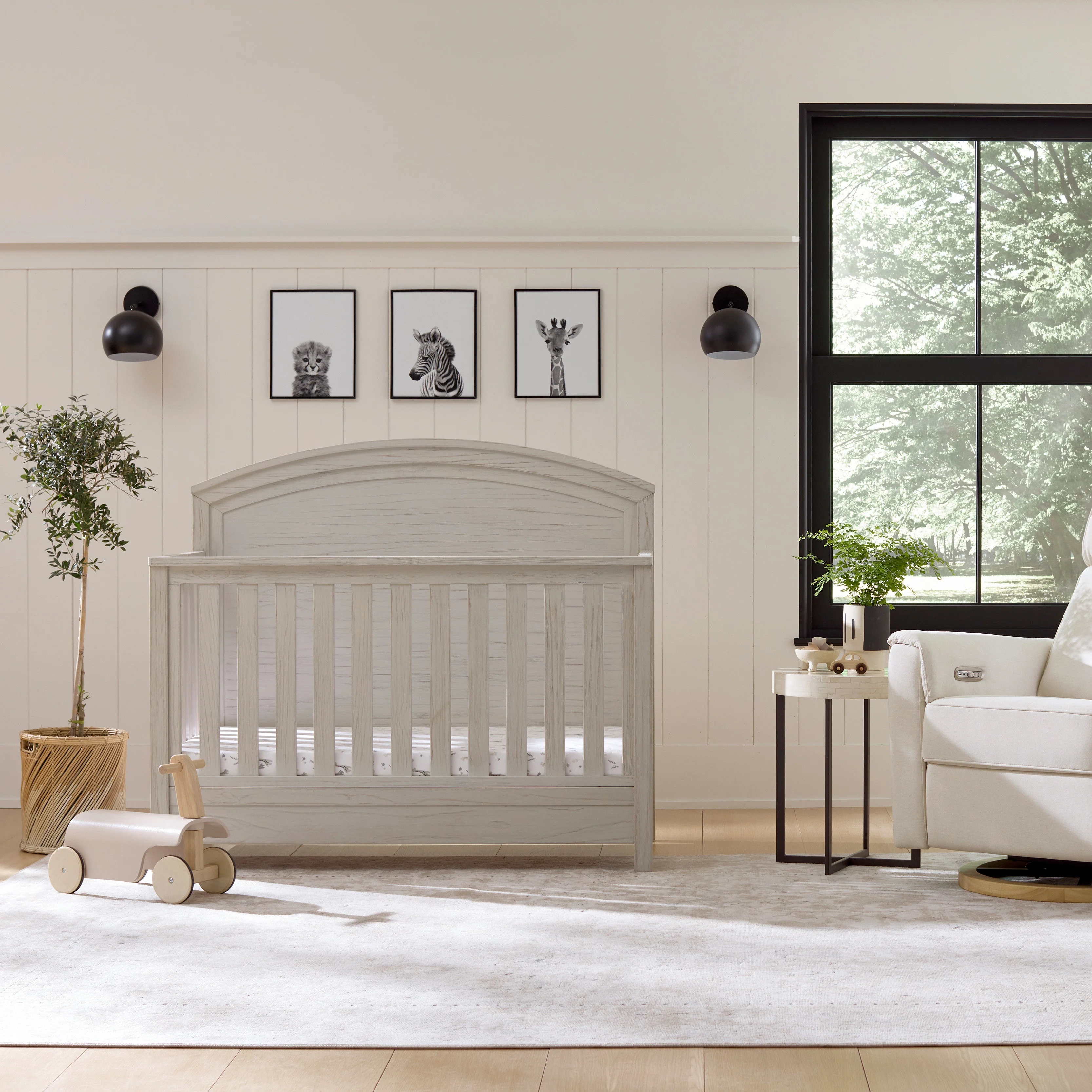 Monogram by Namesake Hemsted 4 in 1 Convertible Crib - Image 5