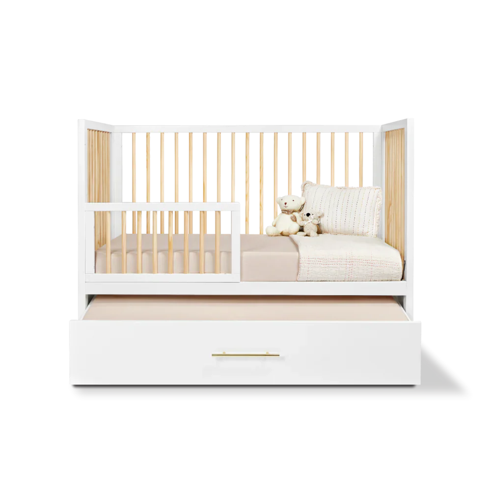 Hushcrib Classic 4 in 1 Crib with Trundle - Image 14