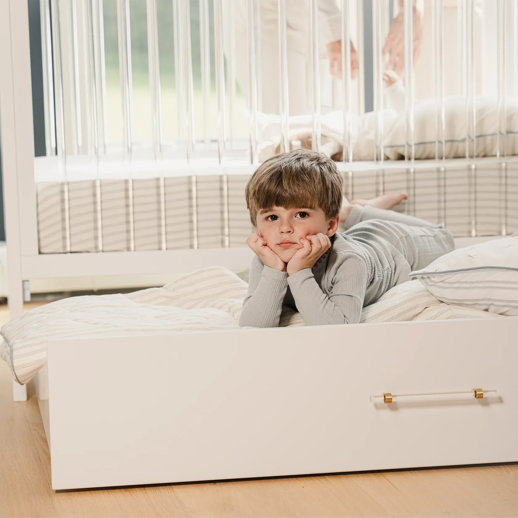 Hushcrib Classic 4 in 1 Crib with Trundle - Image 26