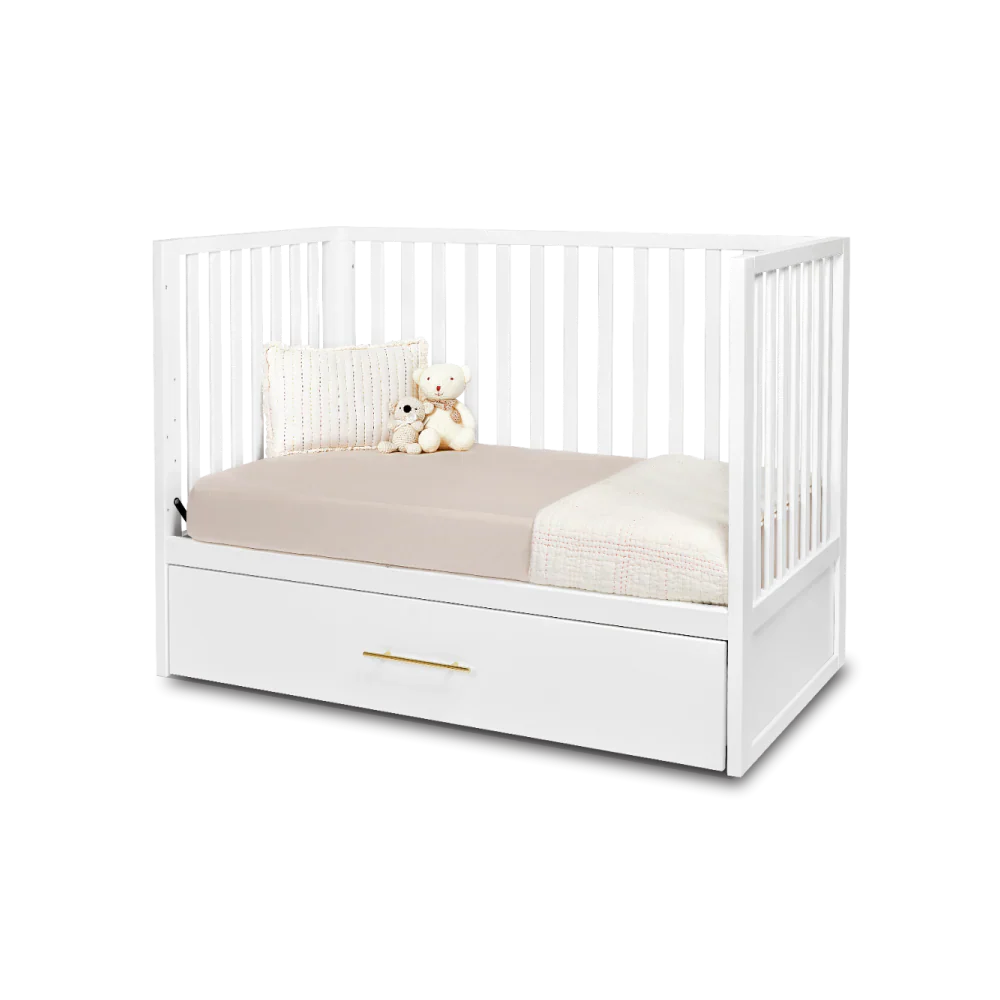 Hushcrib Classic 4 in 1 Crib with Trundle - Image 4