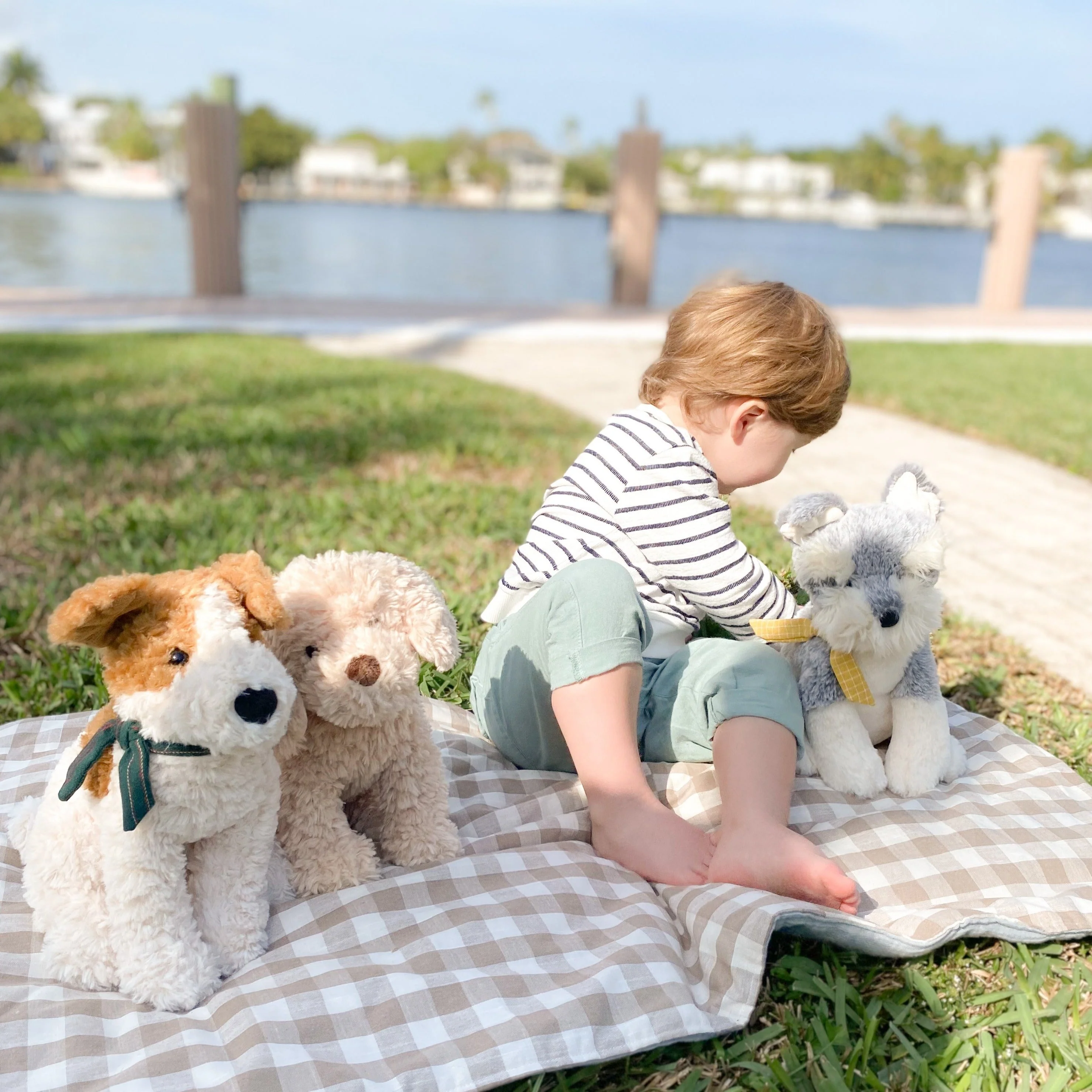 Mon Ami  Jacques Jack Russel Plush Puppy - Image 3