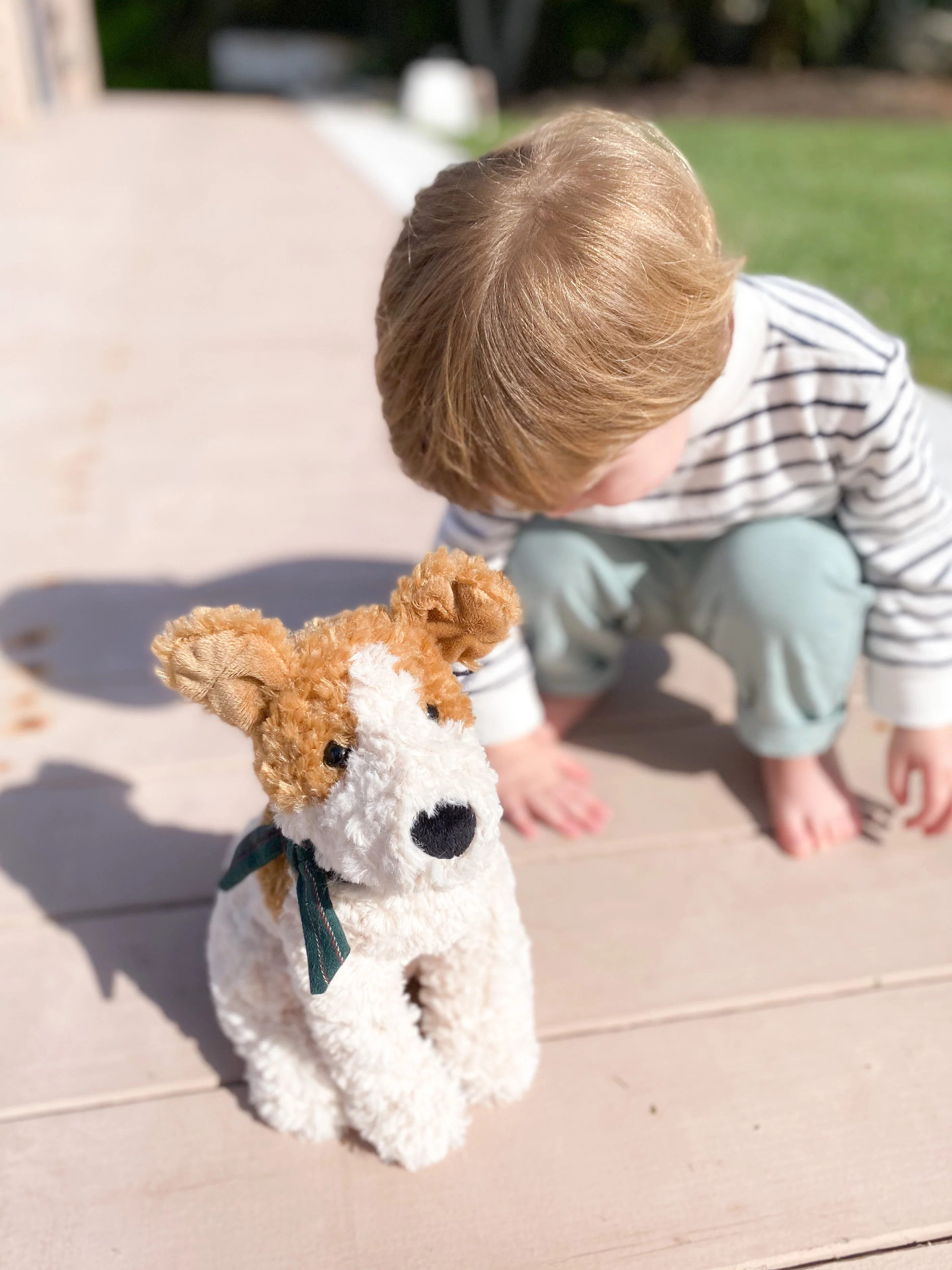 Mon Ami  Jacques Jack Russel Plush Puppy - Image 4