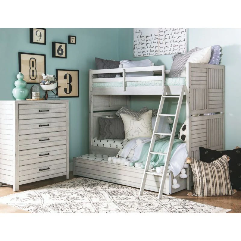 Legacy Classic Kids Summer Camp Bunk Bed - White, Twin/Twin - Image 2