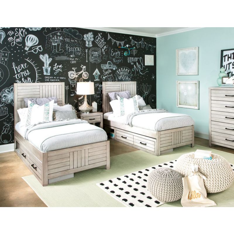 Legacy Classic Kids Summer Camp Panel Bed - White, Twin - Image 2
