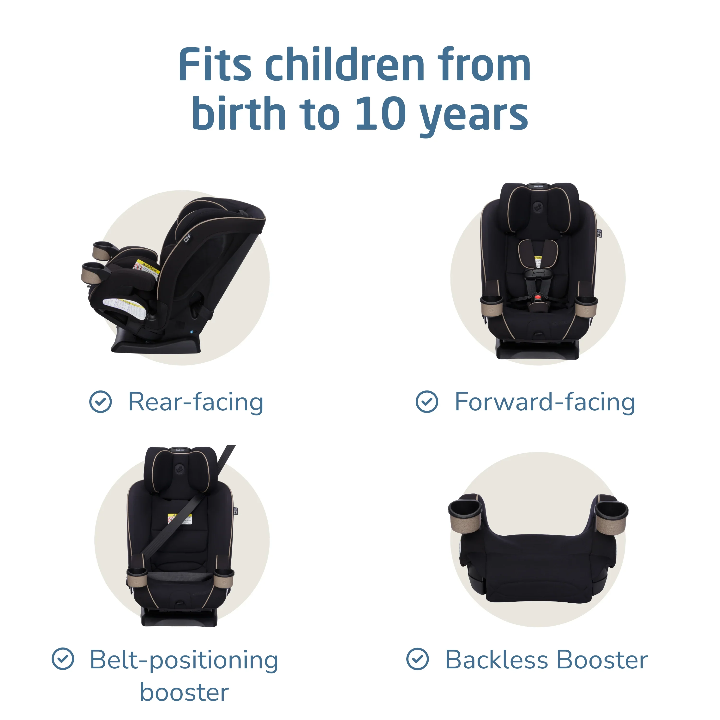 Maxi Cosi Kani 4 in 1 Convertible Car Seat - Image 10