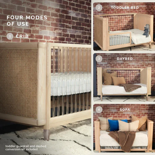 Maxi Cosi Kindred Brisa Island Crib - Whitewash Ash - Image 2